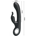 PRETTY LOVE - VIBRATEUR CARINA CLITORIS ET STIMULATEUR POINT G 3 