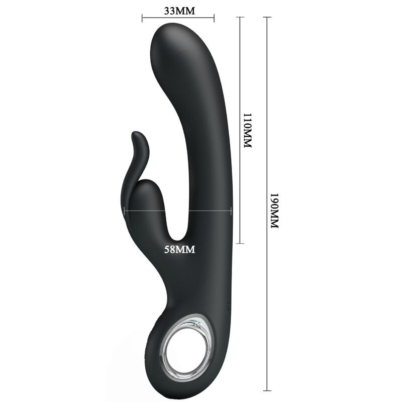 PRETTY LOVE - CARINA VIBRATOR CLITORIS AND G-SPOT STIMULATOR 3 