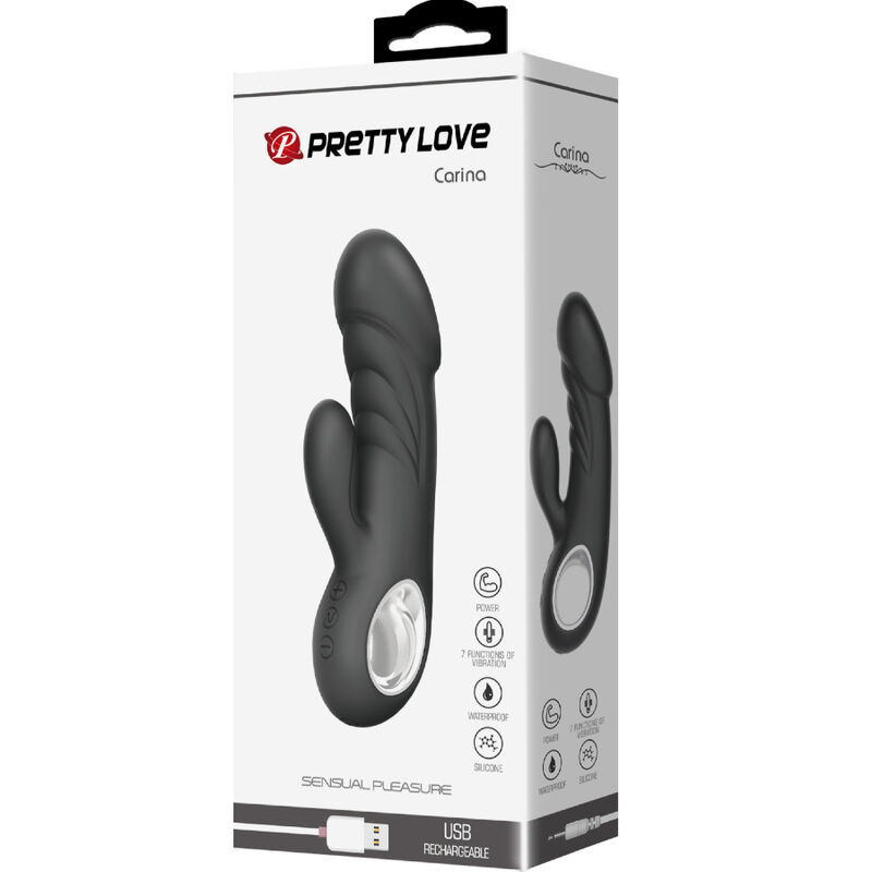 PRETTY LOVE - ANSEL VIBRATOR GY PUNKTSTIMULATOR KLITORIS 8 