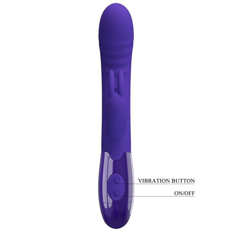 PRETTY LOVE - VIBRATEUR CERBERUS YOUTH LAPIN VIOLET 6 