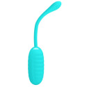 PRETTY LOVE - KIRK RECHARGEABLE VIBRATING EGG LIGHT GREEN 3 