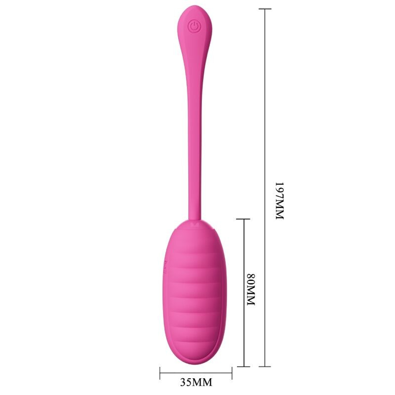 PRETTY LOVE - OEUF VIBRANT RECHARGEABLE ROSE CATALINA 4 