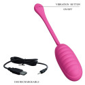 PRETTY LOVE - OEUF VIBRANT RECHARGEABLE ROSE CATALINA 5 