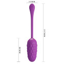 PRETTY LOVE - OEUF VIBRANT TEXTURE MARINE RECHARGEABLE VIOLET 5 