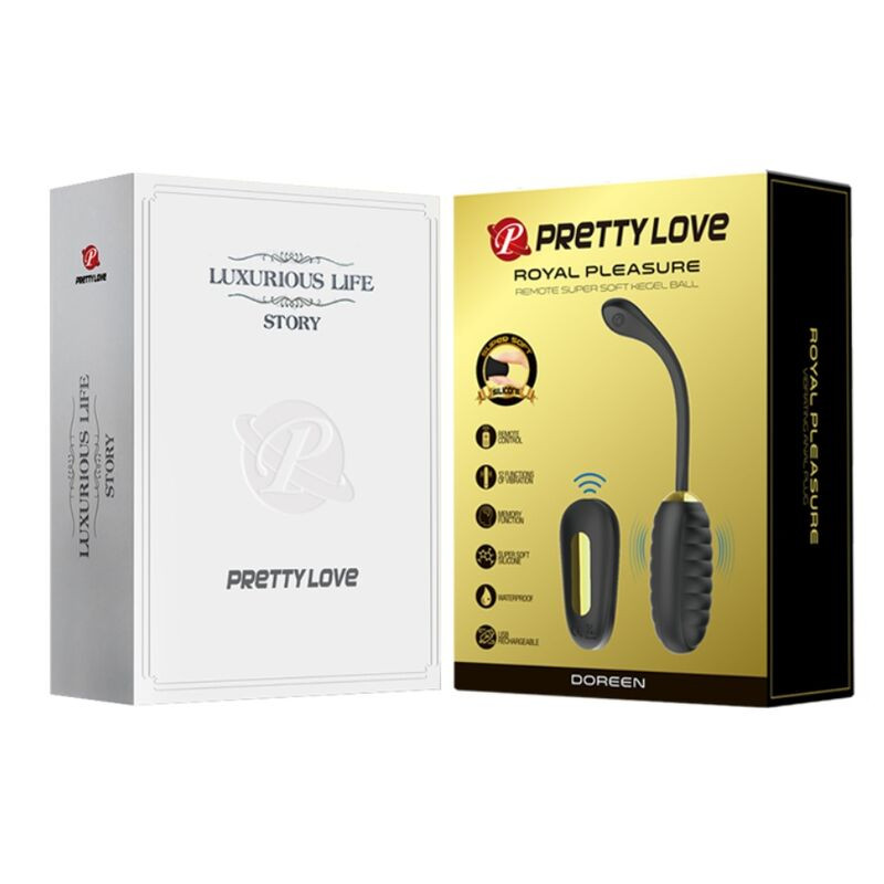 PRETTY LOVE - DOREEN LUXURY WIEDERAUFLADBARES VIBRATIONS-EI SCHWARZ 11 