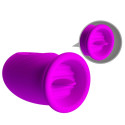 PRETTY LOVE - DAISY DUAL EGG RECHARGEABLE VIBRATOR PURPLE 3 