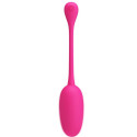 PRETTY LOVE - KNUCKER PINK RECHARGEABLE VIBRATING EGG 1 