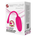 PRETTY LOVE - KNUCKER PINK WIEDERAUFLADBARES VIBRATIONS-EI 7 