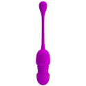 PRETTY LOVE - CALLIE PURPLE RECHARGEABLE VIBRATING EGG 1 