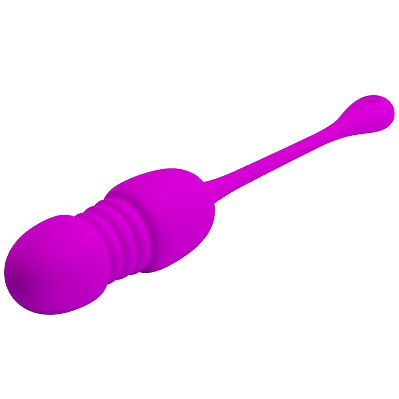 PRETTY LOVE - CALLIE PURPLE RECHARGEABLE VIBRATING EGG 2 