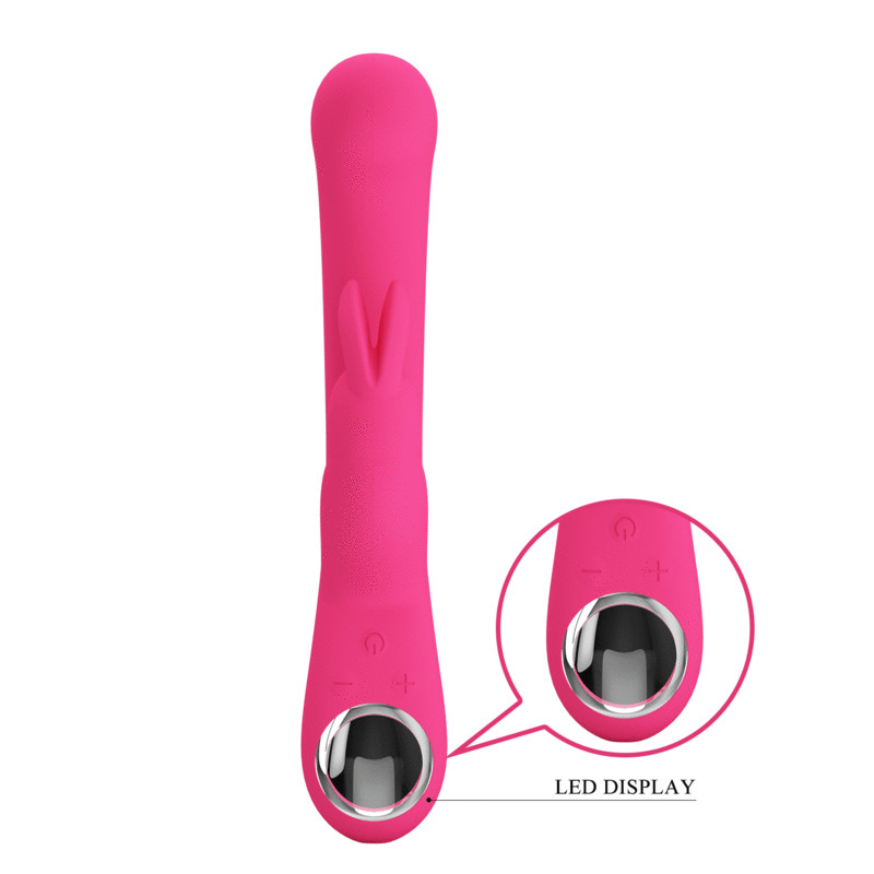 PRETTY LOVE - VIBRATEUR LAMAR LAPIN ET POINT G ROSE 9 