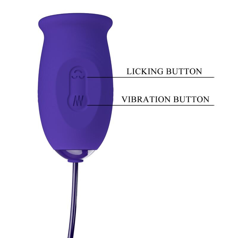 PRETTY LOVE - STIMULATEUR VIBRATEUR RECHARGEABLE DAISY YOUTH VIOLET 4 