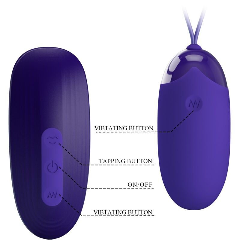 PRETTY LOVE - STIMULATOR AND PORTABLE EGG 5 