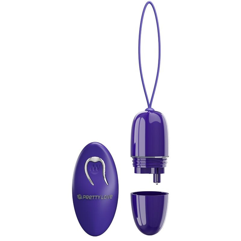 PRETTY LOVE - SELKIE YOUTH MINI VIBRATING EGG VIOLET REMOTE CONTROL 1 