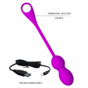 PRETTY LOVE - ELVIRA RECHARGEABLE VIBRATING BALLS PURPLE 4 