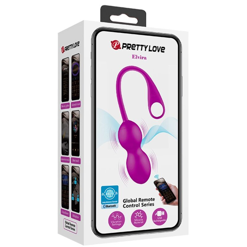 PRETTY LOVE - SFERE VIBRANTI RICARICABILI ELVIRA VIOLA 13 