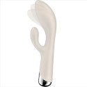 SATISFYER - SPINNING RABBIT 1 CLITORIS AND G-SPOT STIMULATION BEIGE 4 