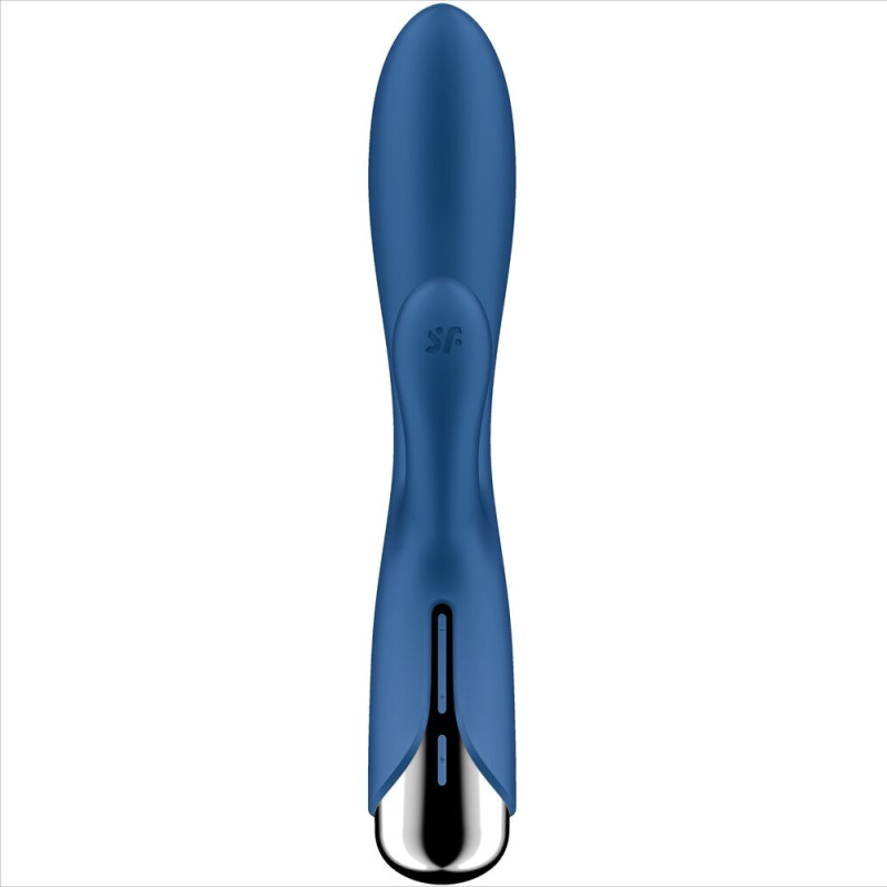 SATISFYER - SPINNING RABBIT 1 CLITORIS ET STIMULATION DU POINT G BLEU 1 