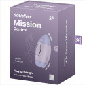 SATISFYER - MISSION CONTROL LILAC SMALL DOUBLE IMPULSE VIBRATOR 4 