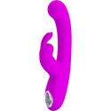 PRETTY LOVE - LAMAR RABBIT VIBRATOR & VIOLET G-SPOT 4 