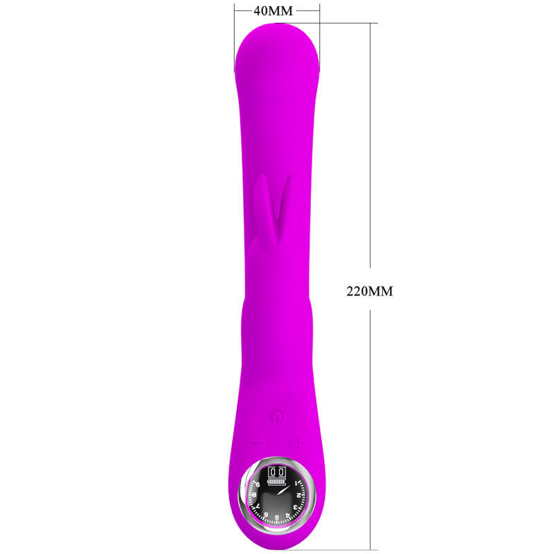 PRETTY LOVE - LAMAR RABBIT VIBRATOR & VIOLET G-SPOT 5 