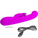 PRETTY LOVE - LAMAR RABBIT VIBRATOR & VIOLETTER G-SPOT 6 