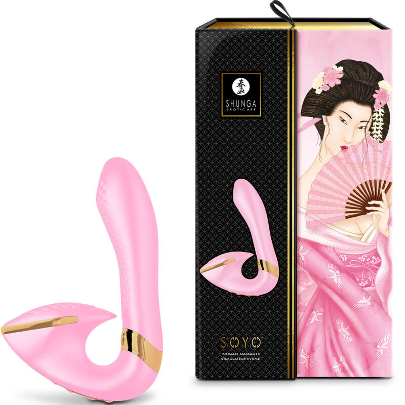 SHUNGA - MASSAGGIATORE INTIMO SOYO ROSA 2 