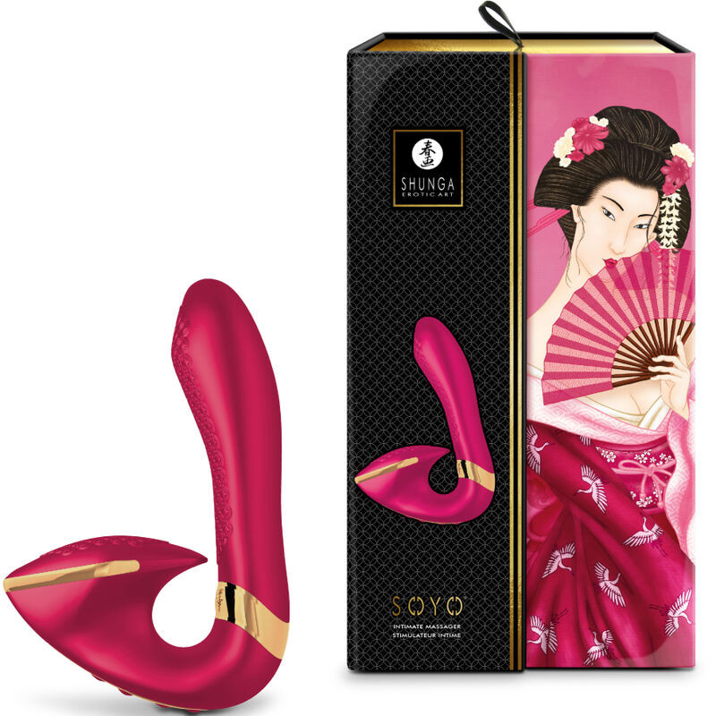 SHUNGA - MASSAGGIATORE INTIMO SOYO FUCSIA 2 