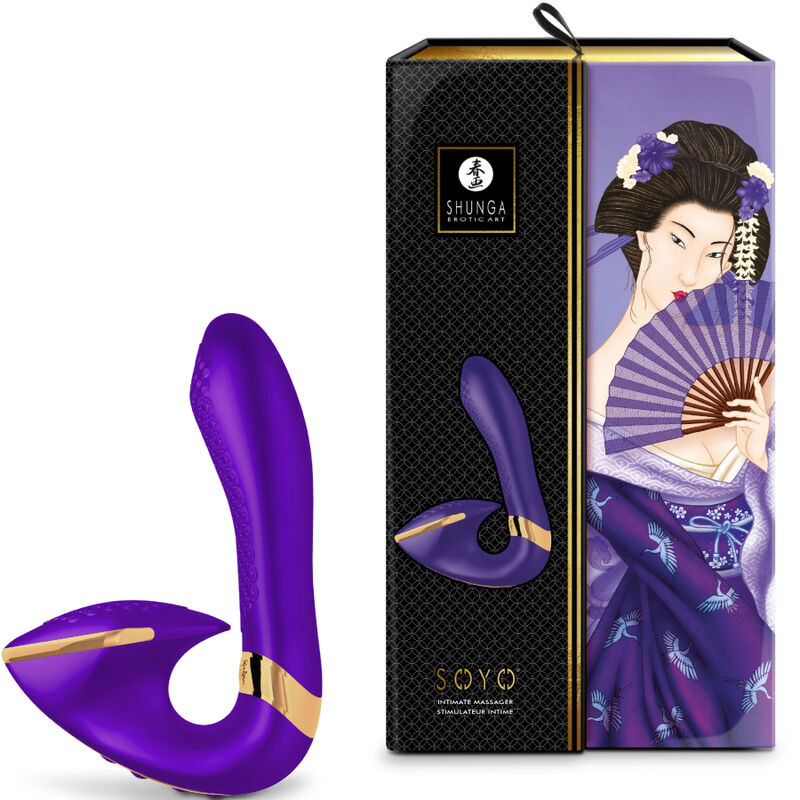 SHUNGA - SOYO INTIM MASSAGER VIOLETT 2 