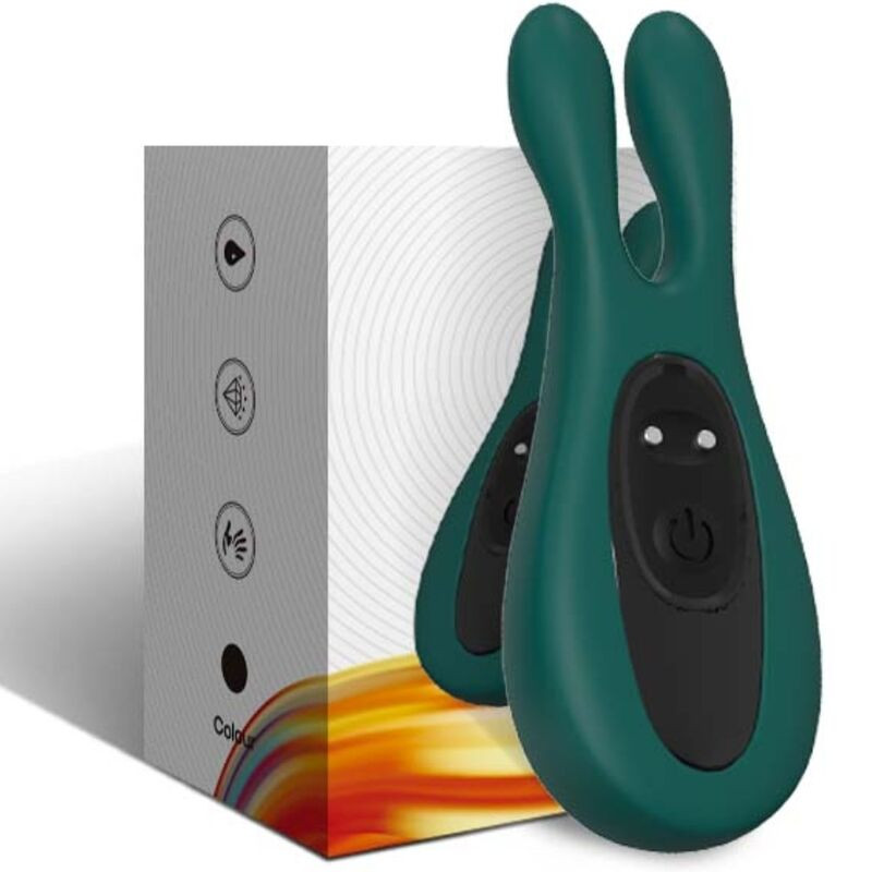 ARMONY - STIMOLATORE E VIBRATORE CONIGLIO VERDE 4 