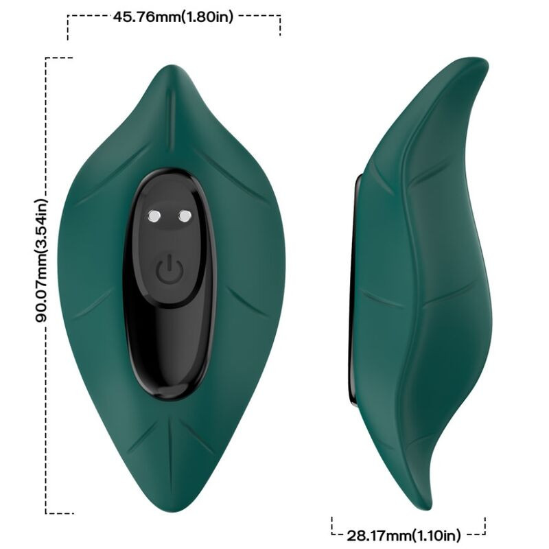 ARMONY - TELECOMANDO STIMOLATORE E VIBRATORE VERDE 3 