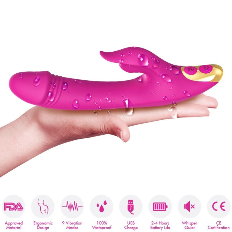 ARMONY - AMANT LICKING VIBRATING CLIT & G-SPOT FUCHSIA 2 