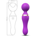 ARMONY - FREEZA MASSAGER & VIBRATOR SUPER FLEXIBLE HEAD PURPLE 1 