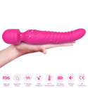 ARMONY - MISSION MASSAGER & VIBRATEUR EFFET CHALEUR FUCHSIA 2 