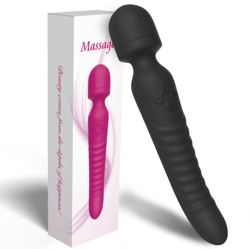 ARMONY - MISSION MASSAGER & VIBRATEUR EFFET CHALEUR NOIR 3 