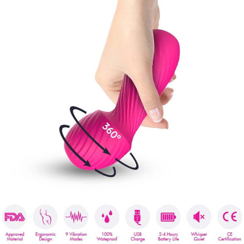 ARMONY - DAZZLE MASSAGER & VIBRATOR KLEIN FUCHSIA 1 