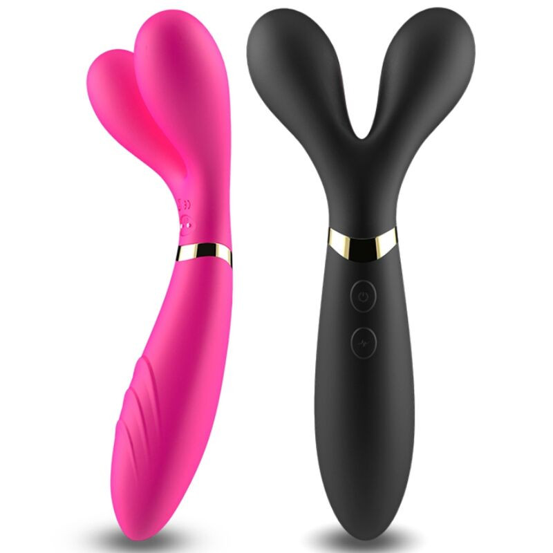 ARMONY - MASSAGGIATORE E VIBRATORE A Y-WAND DOPPIA TESTA FUCSIA 3 