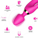 ARMONY - MASSAGGIATORE E VIBRATORE RABBIT FUCSIA 2 