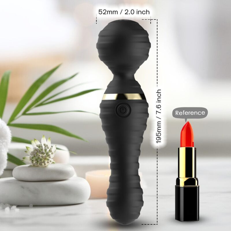 ARMONY - FREEDO MASSAGER & VIBRATOR SMALL BLACK 1 