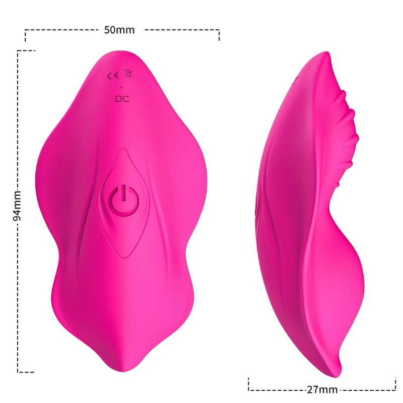 ARMONY - WHISPER WEARABLE PANTIES VIBRATOR REMOTE CONTROL FUCHSIA 2 