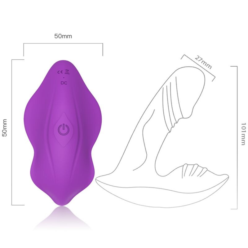 ARMONY - SIFFLET VIBRATEUR INTRODUCTION TÉLÉCOMMANDE VIOLET 1 