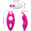 ARMONY - HONEYBEE WEARABLE PANTIES VIBRATOR G-SPOT REMOTE CONTROL FUCHSIA 3 