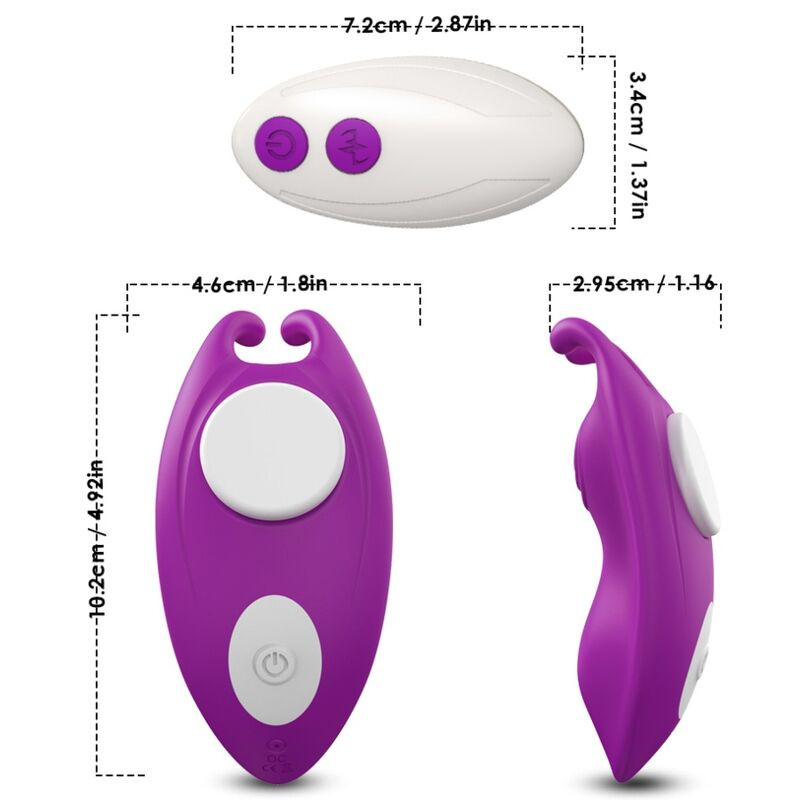 ARMONY - HONEYBEE WEARABLE PANTIES VIBRATEUR G-SPOT TÉLÉCOMMANDE VIOLET 3 