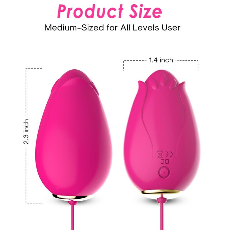 ARMONY - MANDALA EGG VIBRATOR G-SPOT REMOTE CONTROL FUCHSIA 4 