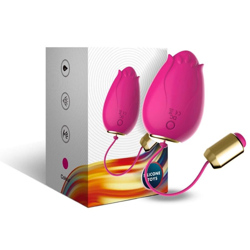 ARMONY - MANDALA EGG VIBRATORE G-SPOT REMOTE CONTROL FUCSIA 5 