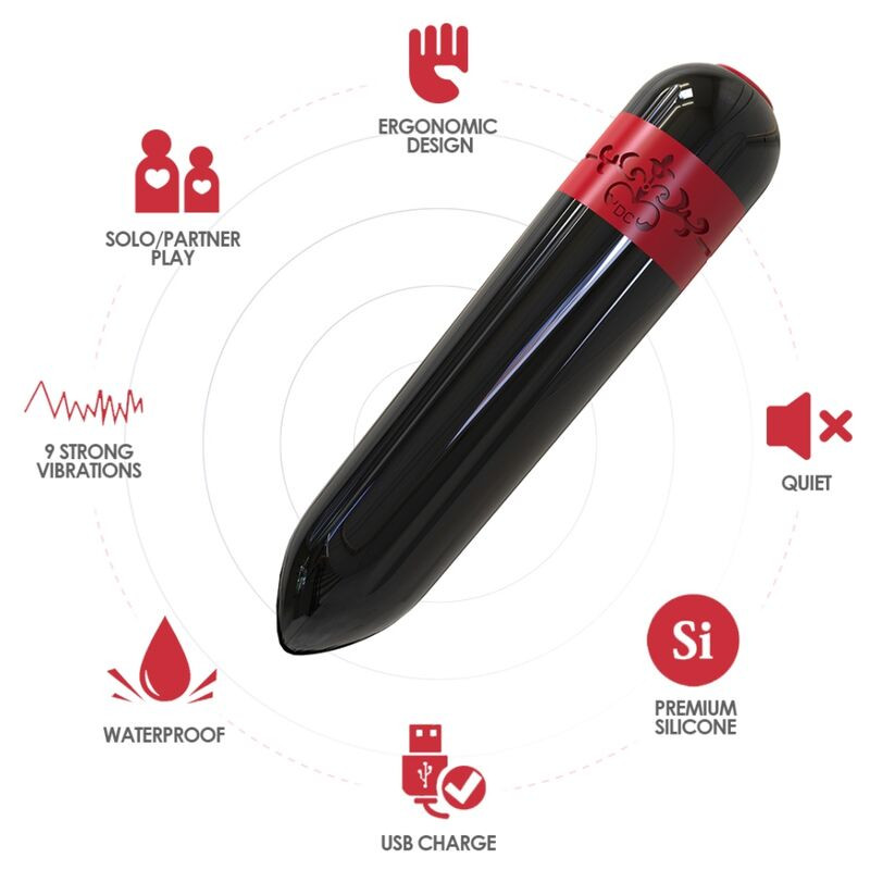 ARMONY - ROCKET VIBRATEUR BULLET NOIR 1 