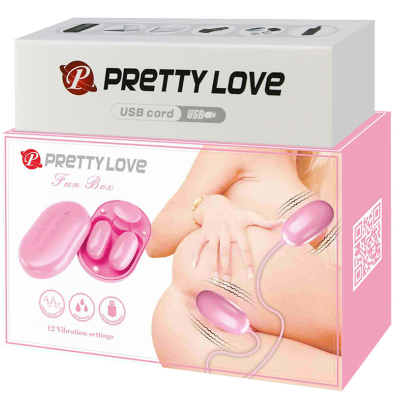 PRETTY LOVE - FUN BOX PINK VIBRATING BULLET 7 