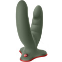 FUN FACTORY - RYDE DOUBLE DILDO & MASSAGER GREEN 1 