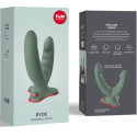 FUN FACTORY - DOPPIO DILDO E MASSAGGIATORE RYDE VERDE 5 