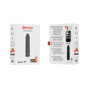 ONINDER - BERLIN BULLET VIBRATOR SCHWARZ 9 MODI 8,5 X 2 CM - KOSTENLOSE APP 8 